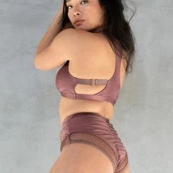 Tatiana Activewear Isla Top - Mauve All Pole Wear