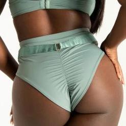 Tatiana Activewear Sofia Shorts - Sage Green All Pole Wear