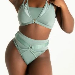Tatiana Activewear Sofia Shorts - Sage Green All Pole Wear