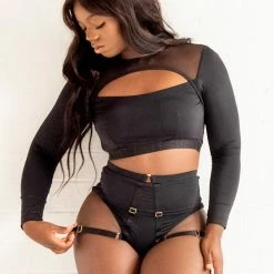 Tatiana Activewear Esme Top - Black