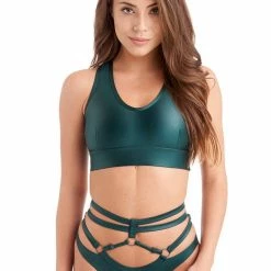Bandurska Tilda Bottoms - Sacramento Green All Pole Wear
