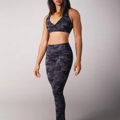 All Pole Wear Off The Pole Iconic Leggings - Black Camouflage