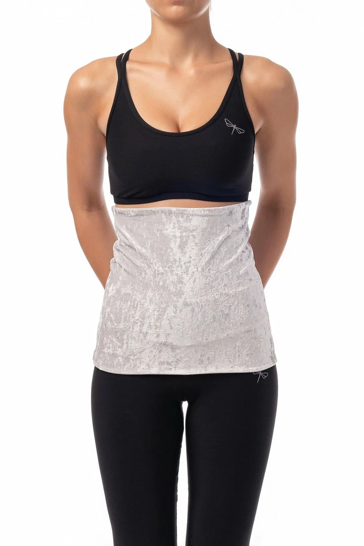 Dragonfly Back Warmer - Velvet Silver Accessories