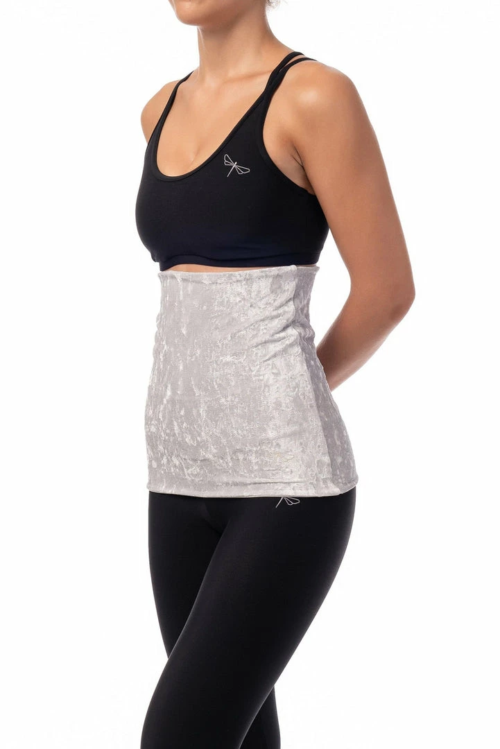 Dragonfly Back Warmer - Velvet Silver Accessories