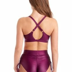 All Pole Wear Bandurska Virgo Top - Mulberry