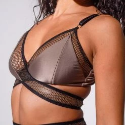 Sorte Witch Top - Taupe All Pole Wear