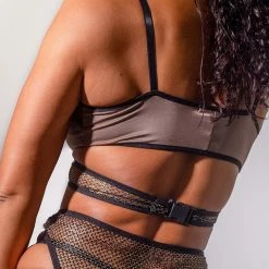Sorte Witch Top - Taupe All Pole Wear