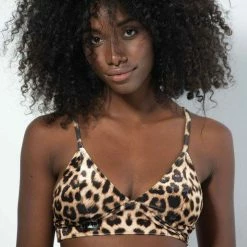 All Pole Wear RAD Monica Top - Velvet Leopard