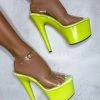 Hella Heels Classic Gloss 7inch Stilettos - Rhylie