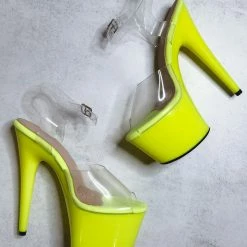 Hella Heels Classic Gloss 7inch Stilettos - Rhylie