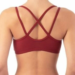 All Pole Wear Dragonfly Nicole Top - Burgundy