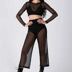 REV ACTIV Mesh Flow Pants - Black