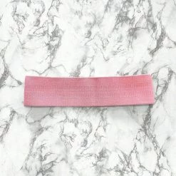 Resistance Bands Lunalae Pink Cotton Booty Band - Medium