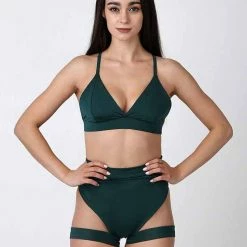 REV ACTIV Triangle Top - Bottle Green All Pole Wear