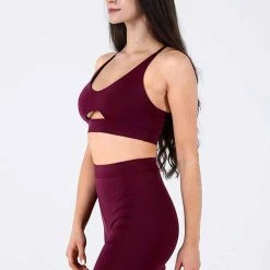 REV ACTIV Cycling Shorts - Burgundy