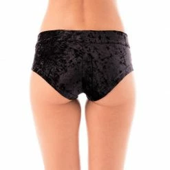 Dragonfly Hot Pants - Velvet Black All Pole Wear