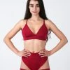 All Pole Wear REV ACTIV Bomb Garter Shorts - Cherry