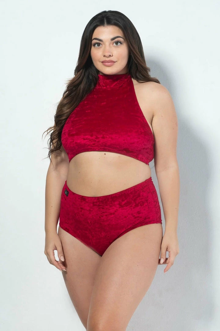 RAD Eve Top - Velvet Red All Pole Wear
