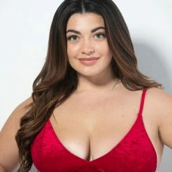 All Pole Wear RAD Monica Top - Velvet Red