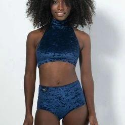 RAD Eve Shorts - Velvet Navy Blue All Pole Wear