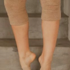 Rolling Contemporary Dance Socks - Vanilla Back In Stock