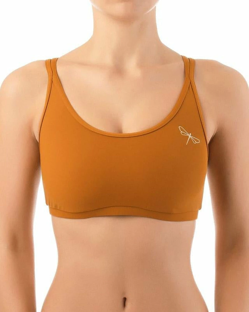 All Pole Wear Dragonfly Nicole Top - Mustard