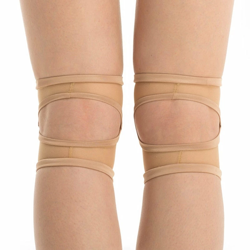 Poledancerka Mesh Kneepads - Nude 01 (with Pocket)