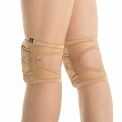 Poledancerka Mesh Kneepads - Nude 01 (with Pocket)
