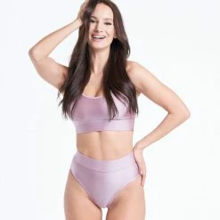 Bandurska Donatella Top - Lilac Mink