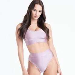 Bandurska Donatella Top - Lilac Mink