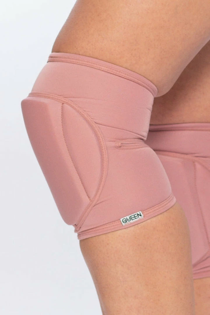 Queen Accessories Queen Kneepads - Dusty Rose Plus Size Pole Wear
