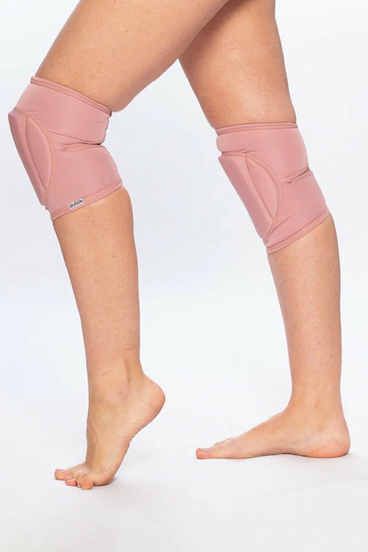 Queen Accessories Queen Kneepads - Dusty Rose Plus Size Pole Wear