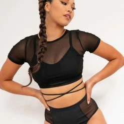 Lunalae Ember Top - Recycled Black