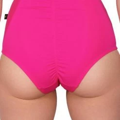 Cleo The Hurricane Essential High Waisted Shorts - Flamingo Pink