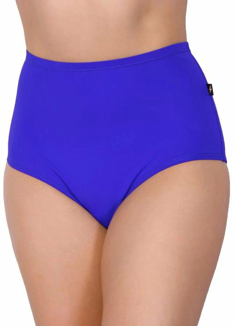 Cleo The Hurricane Essential High Waisted Shorts - Majesty Blue All Pole Wear