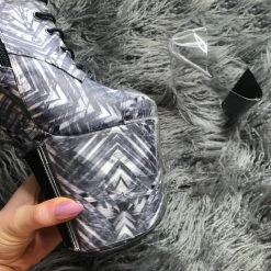 Hella Heels Classique Shoe Protector - Clear (Black Back)