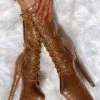 Shoes Hella Heels The Glitterati 8inch Boots - Oh Honey