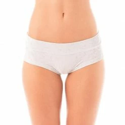All Pole Wear Dragonfly Hot Pants - Velvet Silver