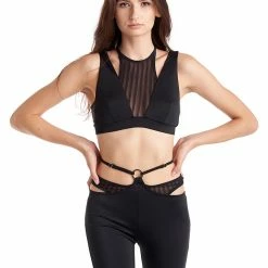 Hamade Activewear O-Ring Cycling Shorts - Black