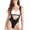 All Pole Wear Hamade Activewear Hollow Back Top - White/Black