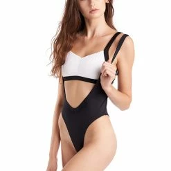 Hamade Activewear High Cut Sling Bottoms - Black All Pole Wear