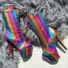 Shoes Hella Heels Limited Edition Pride Boots - 7inch
