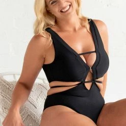 Bodysuits Tatiana Activewear Hunter Bodysuit - Black