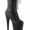 Pleaser USA Infinity-1020 9inch Pleaser Boots - Matte Black