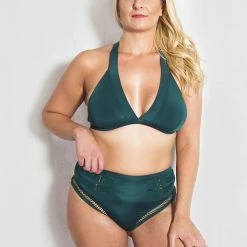 Tatiana Activewear Isla Top - Forest Green