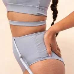 Lunalae Kehlani High Waist Bottoms - Recycled Grey