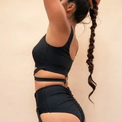 Lunalae Kehlani Top - Recycled Black Tops