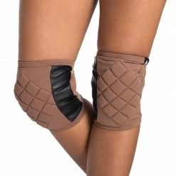 Accessories Poledancerka Grippy Kneepads - Nude 02 (with Pocket)