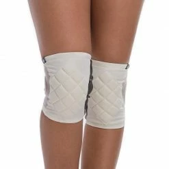 Accessories Poledancerka Grippy Kneepads - Ivory White
