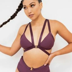 Lunalae Jemma Top - Recycled Mulberry